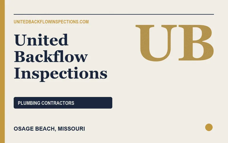 United Backflow Inspections in Osage Beach, Missouri