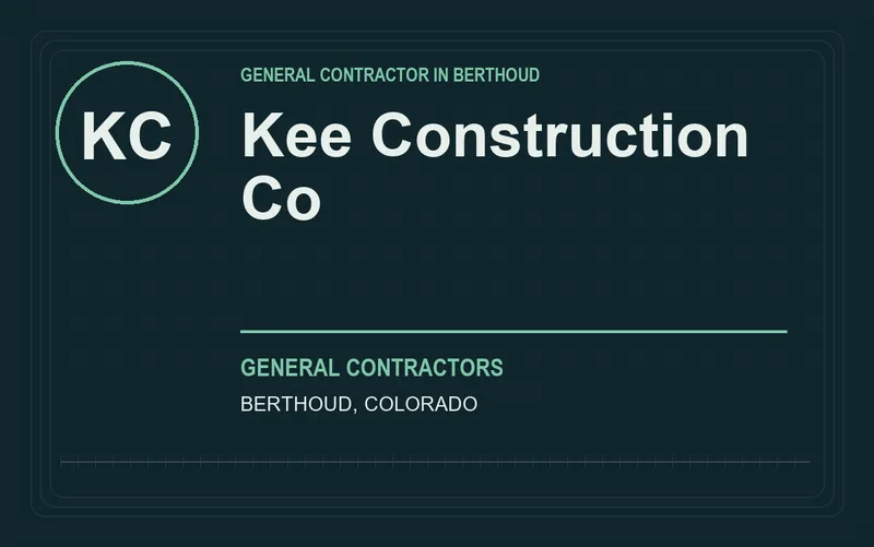 Kee Construction Co in Berthoud, Colorado