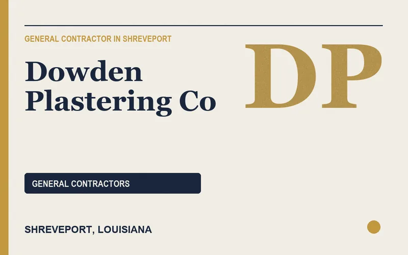 Dowden Plastering Co in Shreveport, Louisiana
