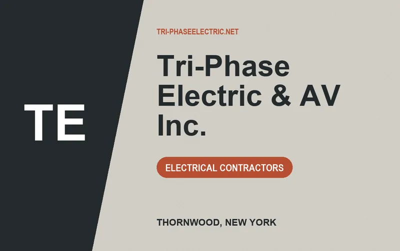 Tri-Phase Electric & AV Inc. in Thornwood, New York