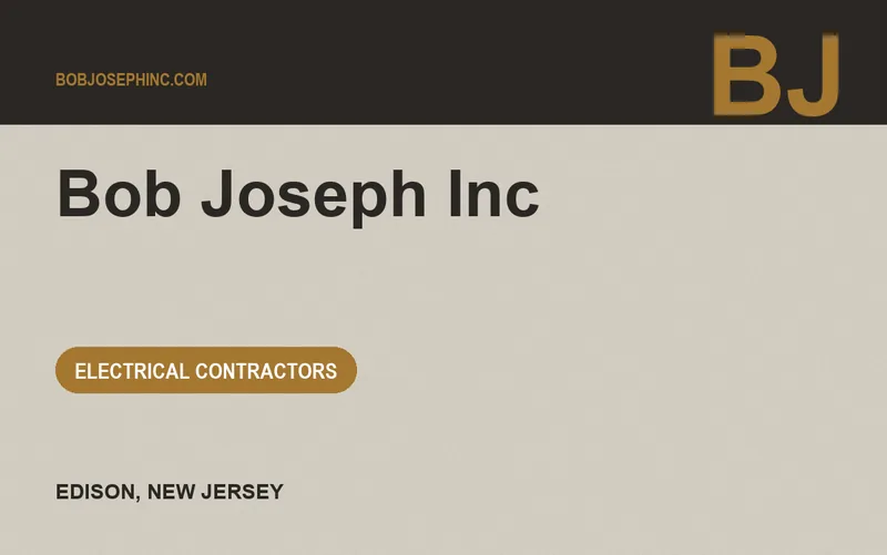 Bob Joseph Inc in Edison, New Jersey