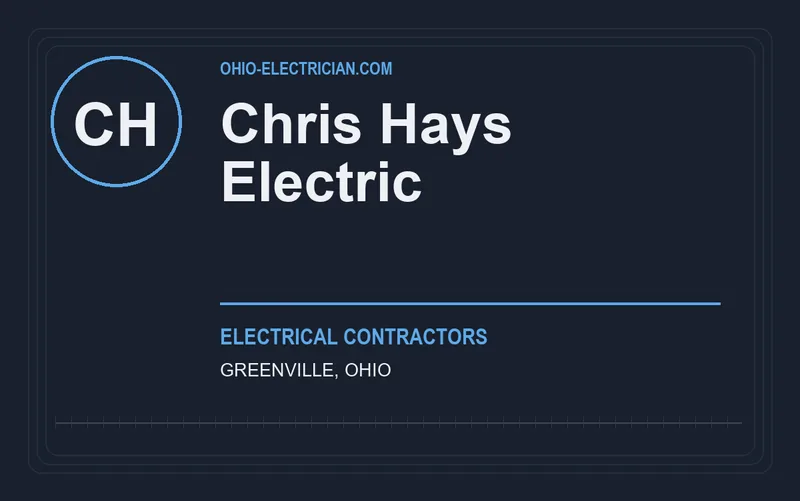 Chris Hays Electric in Greenville, Ohio