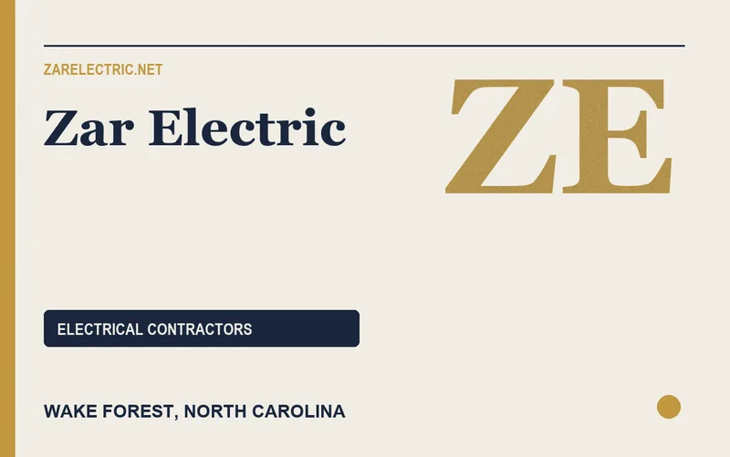 Zar Electric in Wake Forest, North Carolina