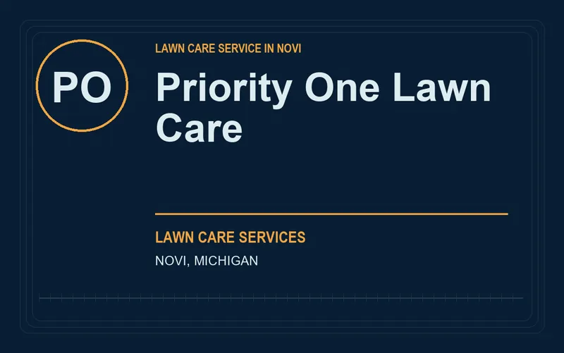 Priority One Lawn Care in Novi, Michigan