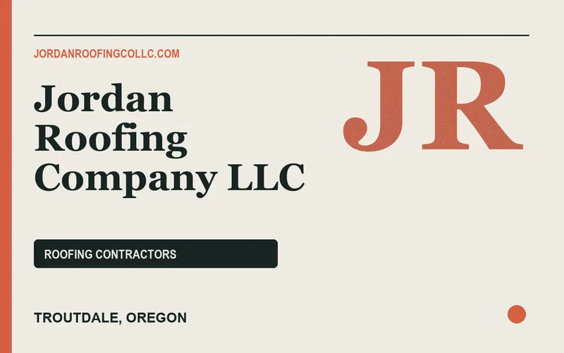 Jordan Roofing Company LLC in Troutdale, Oregon