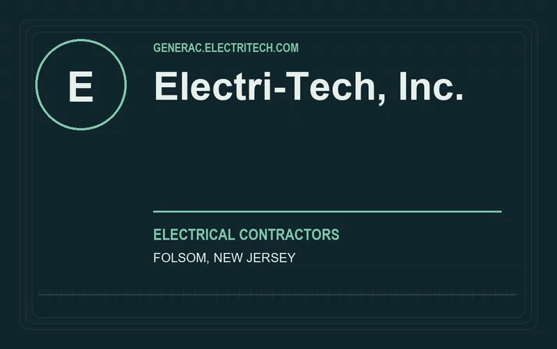 Electri-Tech, Inc. in Folsom, New Jersey