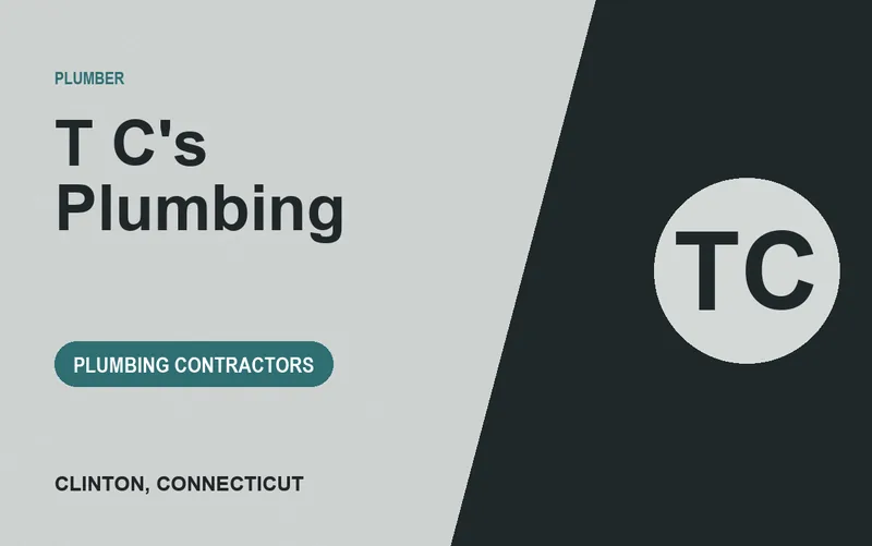 T C's Plumbing in Clinton, Connecticut