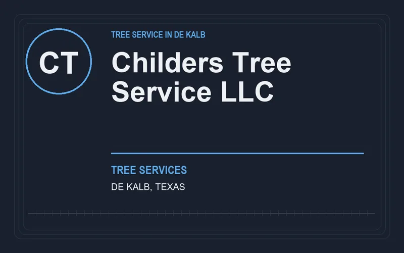 Childers Tree Service LLC in De Kalb, Texas