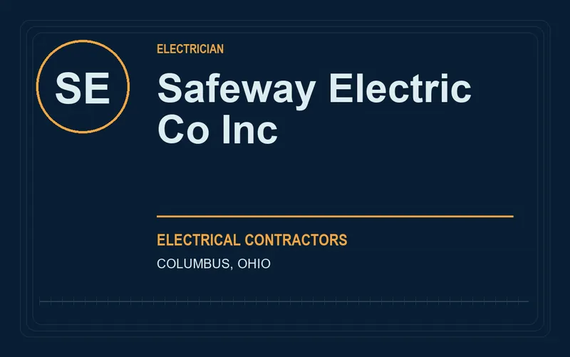 Safeway Electric Co Inc in Columbus, Ohio