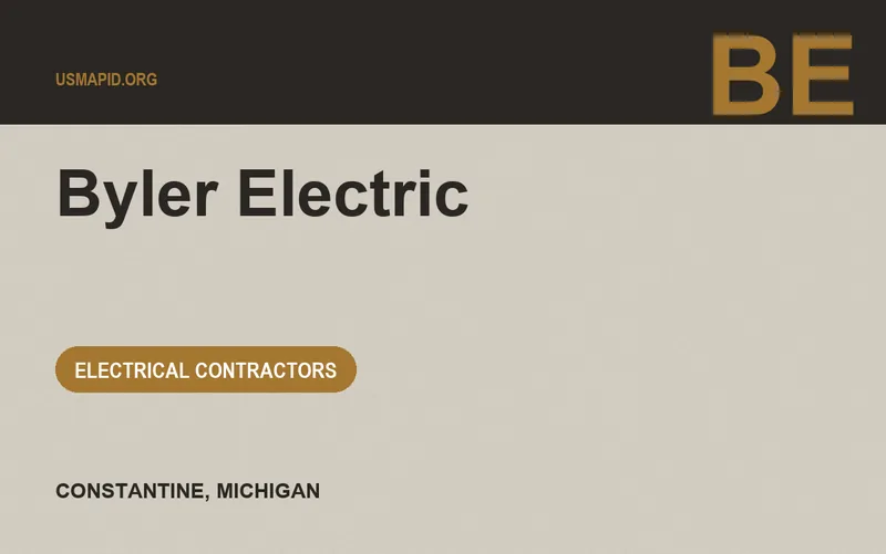 Byler Electric in Constantine, Michigan