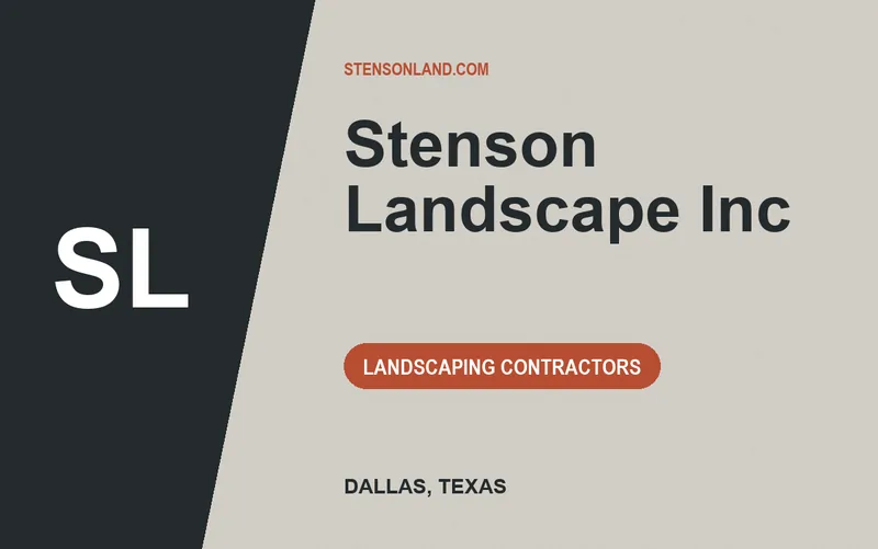Stenson Landscape Inc in Dallas, Texas