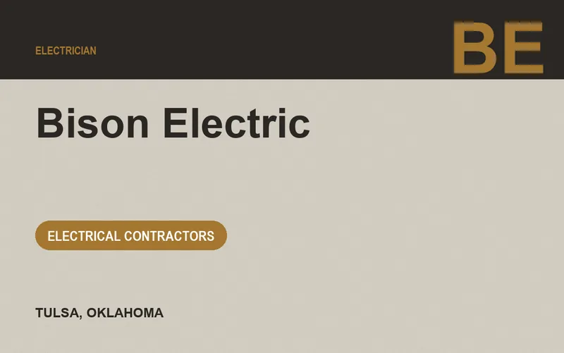 Bison Electric in Tulsa, Oklahoma