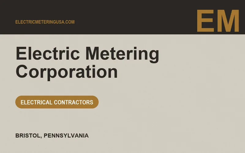 Electric Metering Corporation in Bristol, Pennsylvania