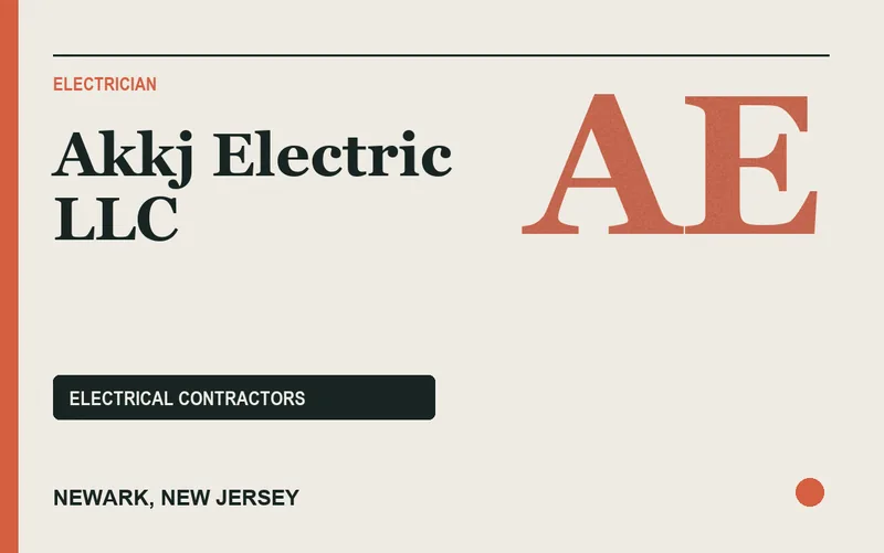 akkj electric llc in Newark, New Jersey