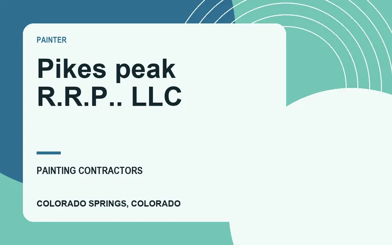 Pikes peak R.R.P.. llc in Colorado Springs, Colorado