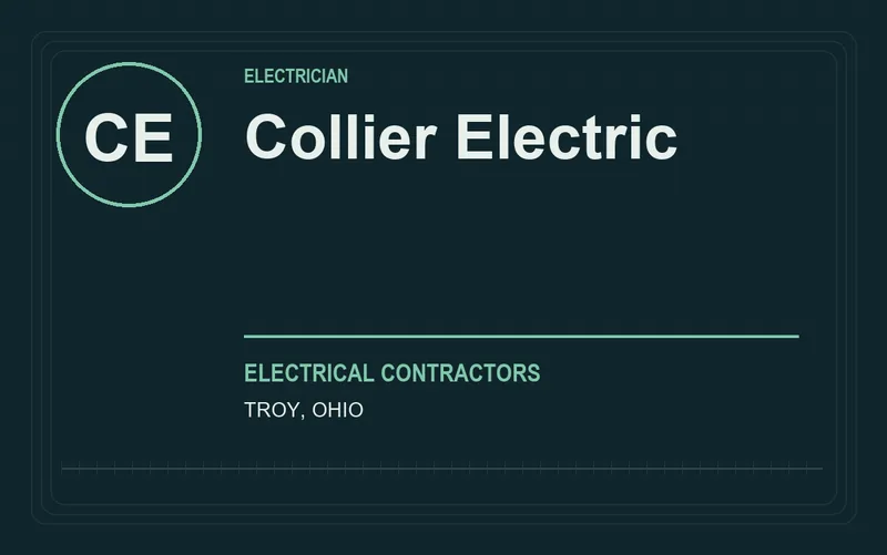 Collier Electric in Troy, Ohio