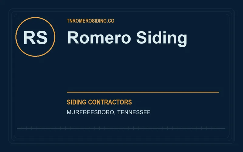 Romero Siding in Murfreesboro, Tennessee