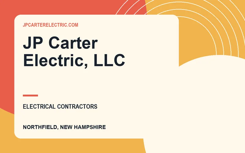 JP Carter Electric, LLC in Northfield, New Hampshire