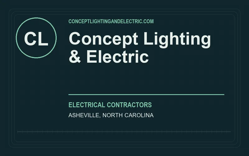 Concept Lighting & Electric in Asheville, North Carolina