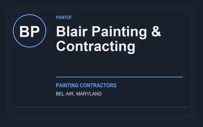 Blair Painting & Contracting in Bel Air, Maryland