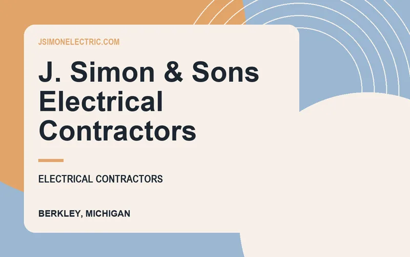 J. Simon & Sons Electrical Contractors in Berkley, Michigan