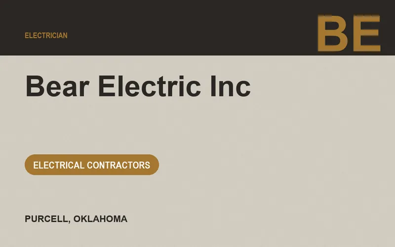Bear Electric Inc in Purcell, Oklahoma