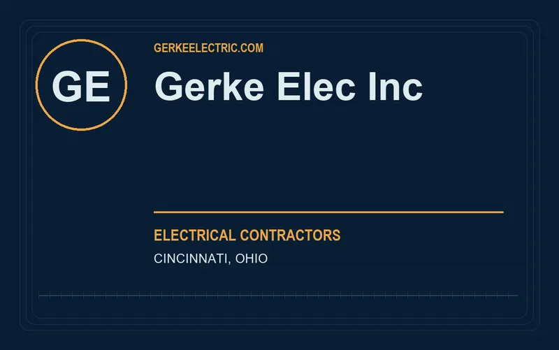 Gerke Elec Inc in Cincinnati, Ohio