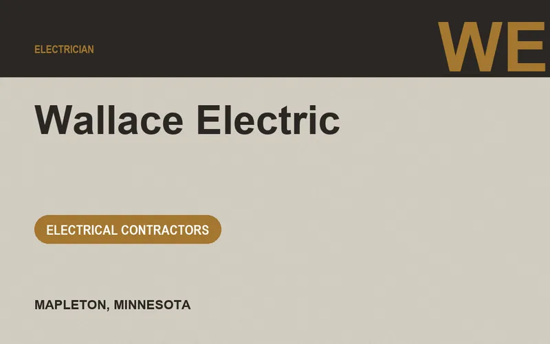 Wallace Electric in Mapleton, Minnesota