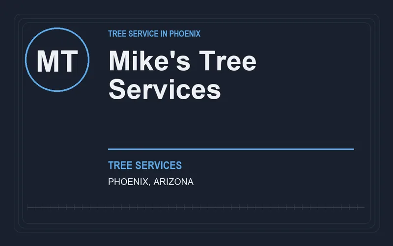 Mike's Tree Services in Phoenix, Arizona