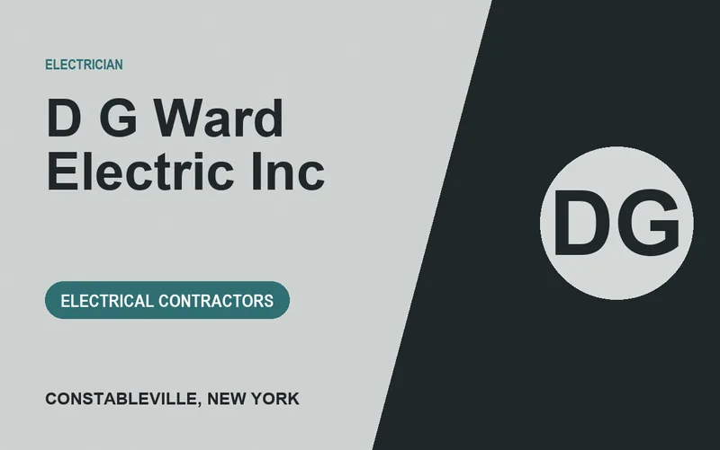 D G Ward Electric Inc in Constableville, New York