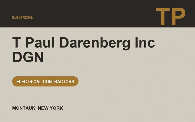 T Paul Darenberg Inc DGN in Montauk, New York