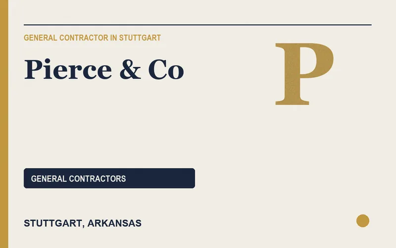 Pierce & Co in Stuttgart, Arkansas