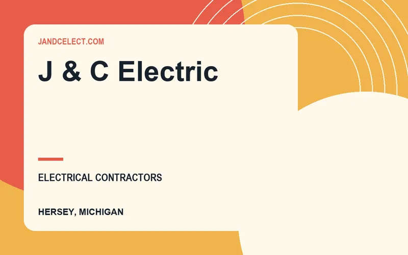 J & C Electric in Hersey, Michigan