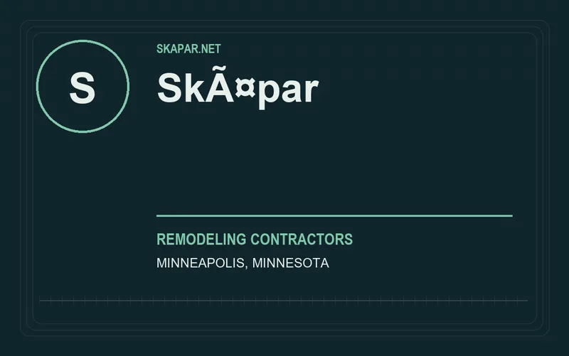 SkÃ¤par in Minneapolis, Minnesota