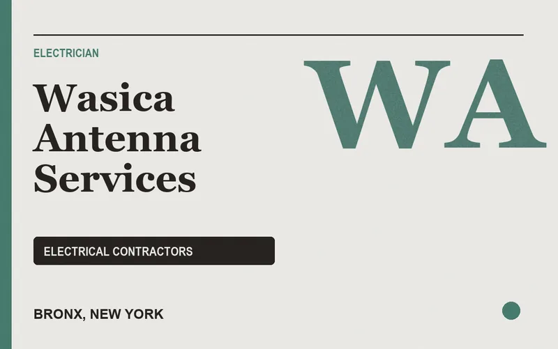 Wasica Antenna Services in Bronx, New York