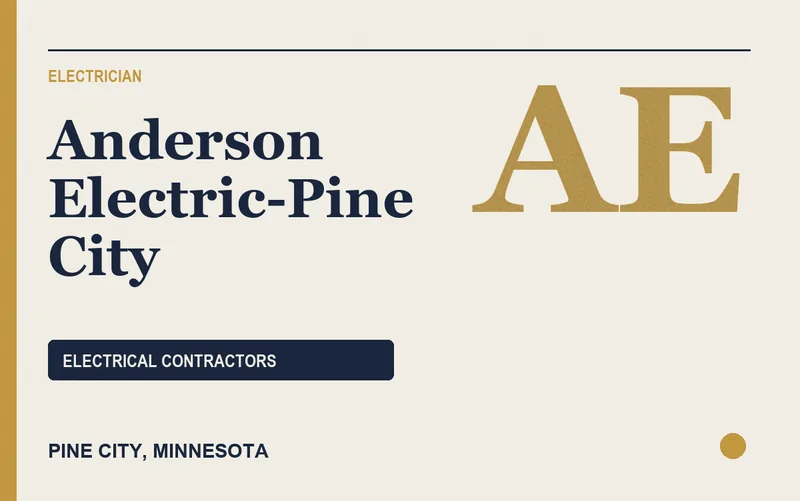 Anderson Electric-Pine City in Pine City, Minnesota