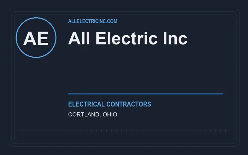 All Electric Inc in Cortland, Ohio