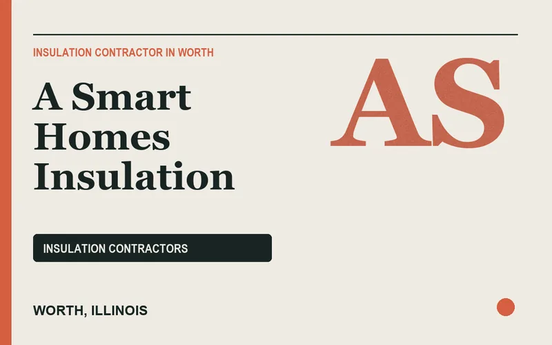 A Smart Homes Insulation in Worth, Illinois