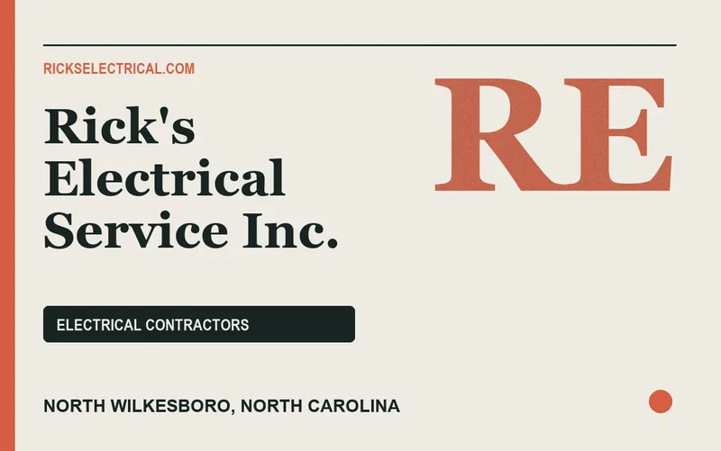 Rick's Electrical Service Inc. in North Wilkesboro, North Carolina
