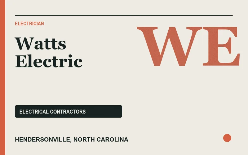 Watts Electric in Hendersonville, North Carolina