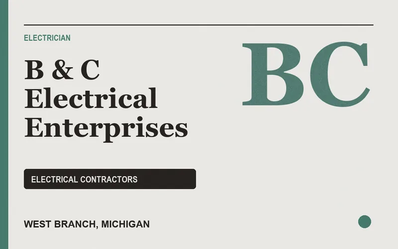 B & C Electrical Enterprises in West Branch, Michigan