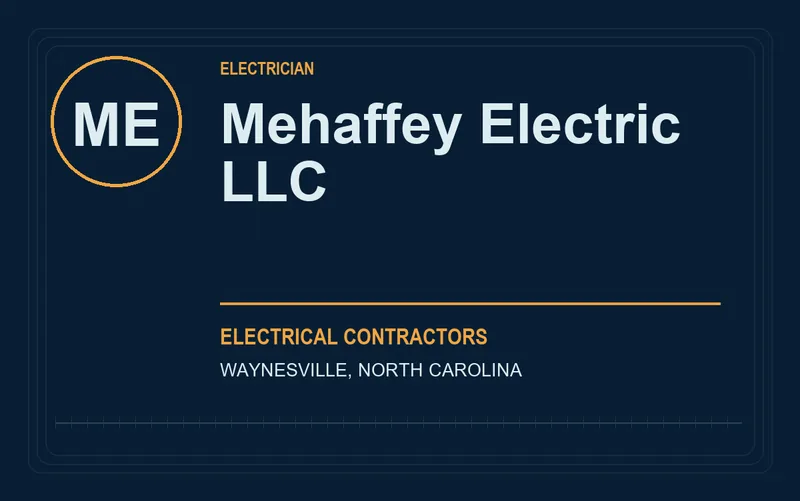 Mehaffey Electric LLC in Waynesville, North Carolina
