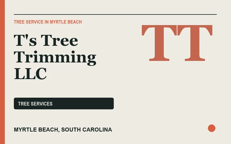 T's Tree Trimming LLC in Myrtle Beach, South Carolina