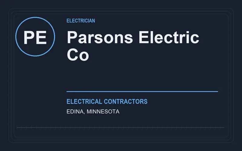 Parsons Electric Co in Edina, Minnesota