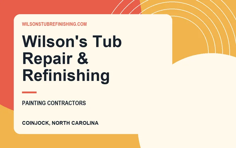 Wilson's Tub Repair & Refinishing in Coinjock, North Carolina