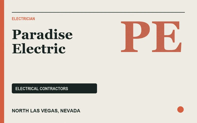Paradise Electric in North Las Vegas, Nevada