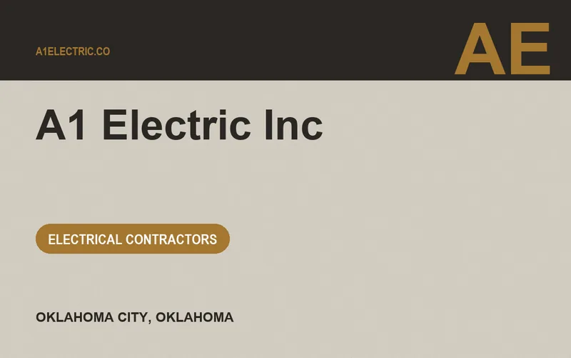 A1 Electric Inc in Oklahoma City, Oklahoma