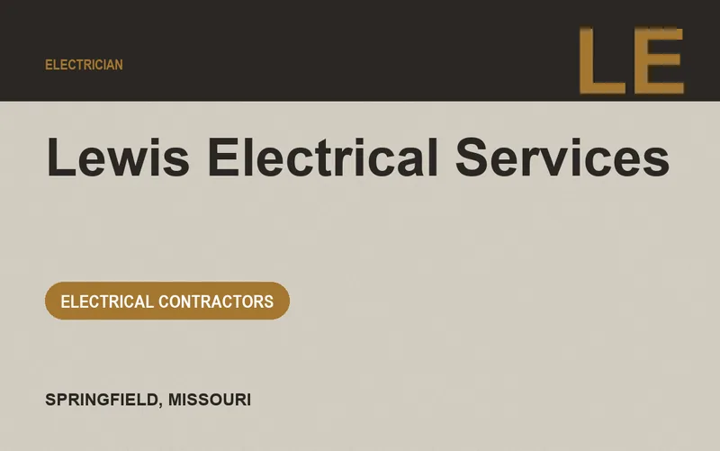 Lewis Electrical Services in Springfield, Missouri