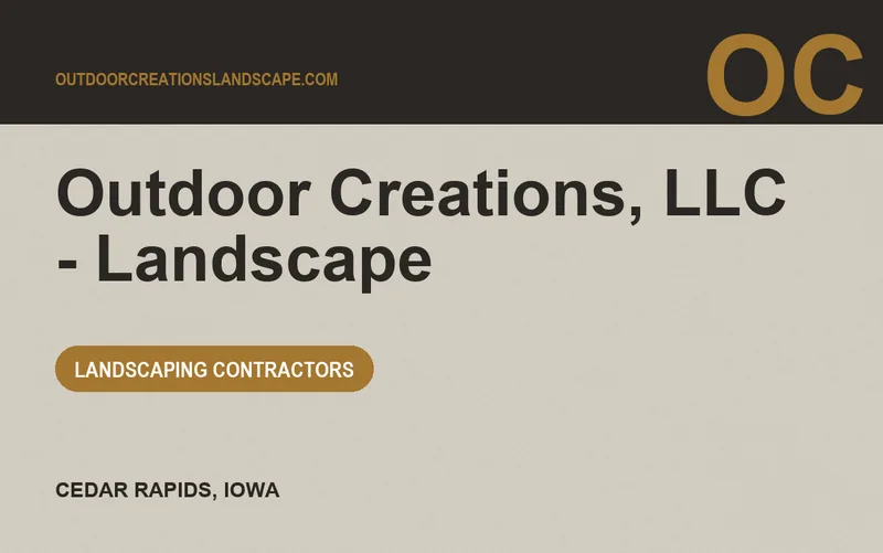 Outdoor Creations, LLC - Landscape in Cedar Rapids, Iowa