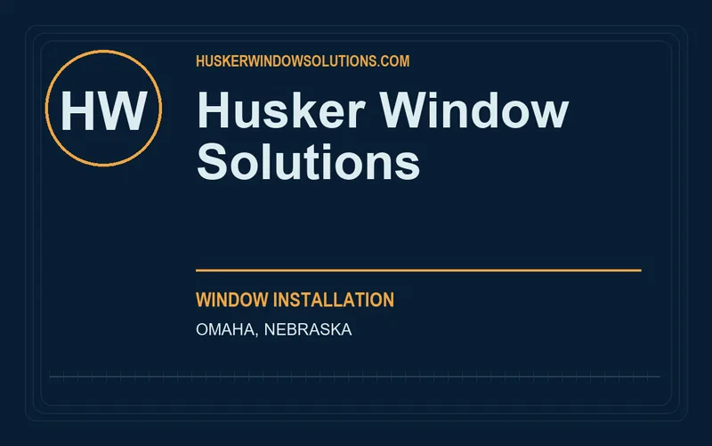 Husker Window Solutions in Omaha, Nebraska
